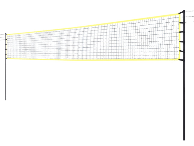 Everfit 9M Portable Volleyball Net Set with Ball Boundary Lines Badminton Tennis