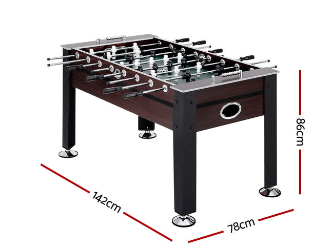 5FT Soccer Table Foosball Football Game Set Home Party Gift Adults Kids Indoor