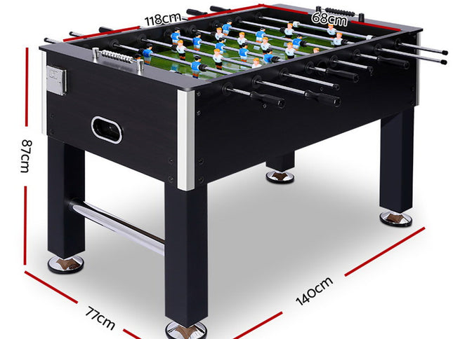 5FT Soccer Table Foosball Football Game Home Family Party Gift Playroom Black