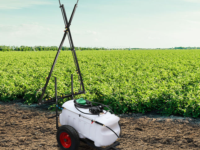 Giantz Weed Sprayer 100L Trailer 5M Boom Garden Spray