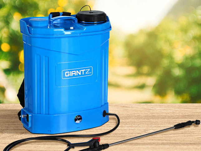 Giantz Weed Sprayer Electric 16L Knapsack Backpack Pesticide Spray Farm Garden