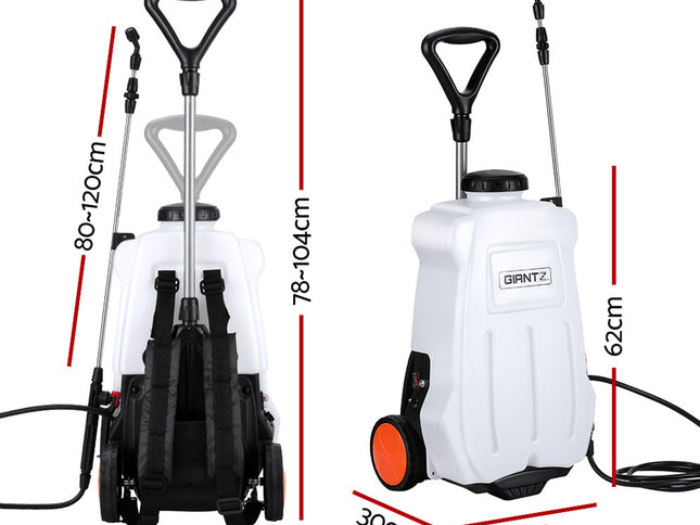 Giantz Weed Sprayer Electric 20L Backpack Trolley