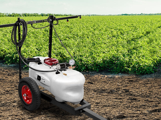 Giantz Weed Sprayer 60L Trailer 1.5M Boom Garden Spray