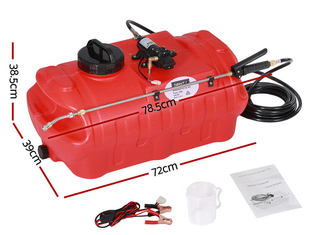Giantz 50L Weed Sprayer Boom Pump Spot Spray