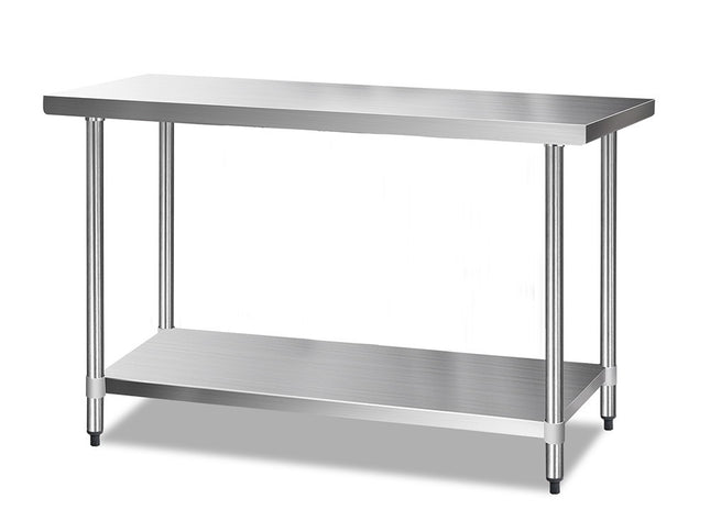 Cefito 1524x610mm Stainless Steel Kitchen Bench 304