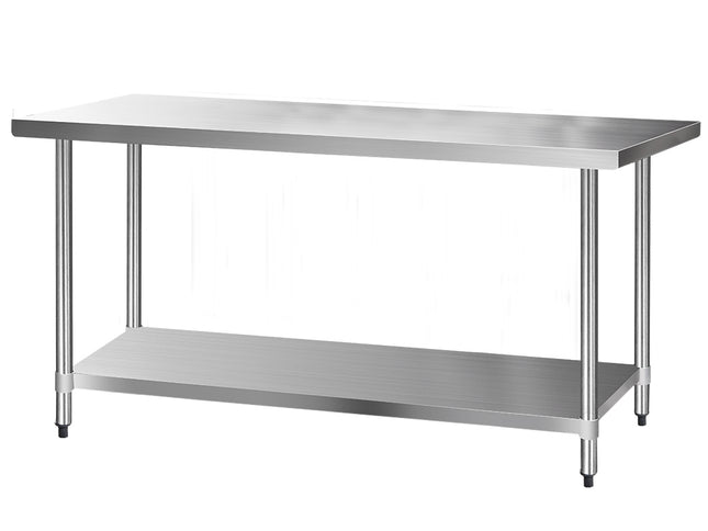 Cefito 1829x760mm Stainless Steel Kitchen Bench 430