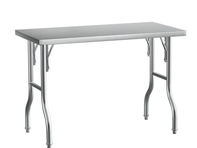 Cefito Stainless Steel Kitchen Benches Work Bench Food Foldable 430