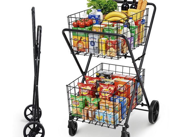 Emajin Foldable Shopping Trolley Cart