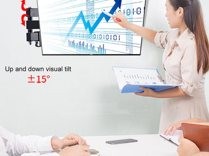 Universal Rotatable Retractable Monitor Wall Mount - 14-27 Inch-1915197476487434244