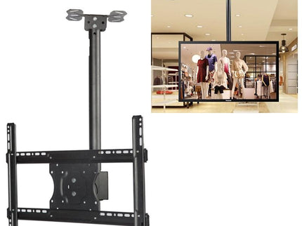 Adjustable Single Screen Tv Wall / Ceiling Mount - 32-65 Inch 0.5-2M Range-1915198423863267337
