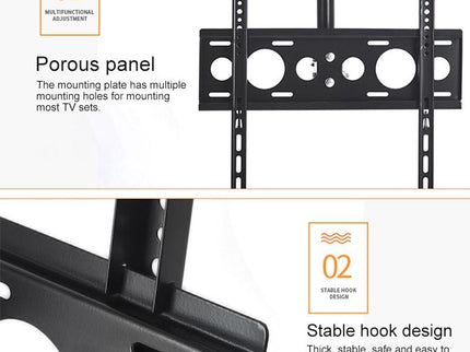 Adjustable Single Screen Tv Wall / Ceiling Mount - 32-65 Inch 0.5-2M Range-1915198423863267331