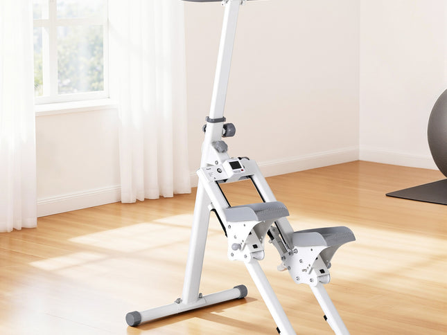 Everfit Step Machine Stair Climber for Home Gym Exercise Foldable LED Display Adjustable Handlebar