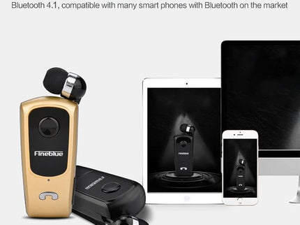 Retractable Bluetooth Headset With Caller Vibration Reminder-1915198128810758150