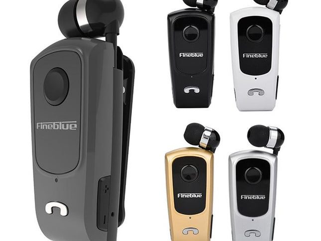 Retractable Bluetooth Headset With Caller Vibration Reminder-1915197817224302593