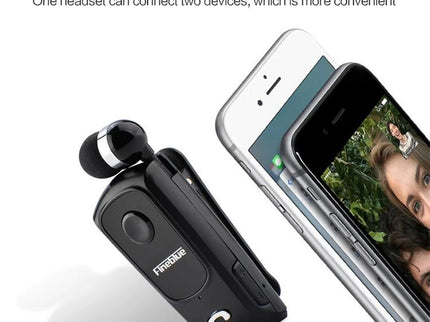 Retractable Bluetooth Headset With Caller Vibration Reminder-1915197817224302597