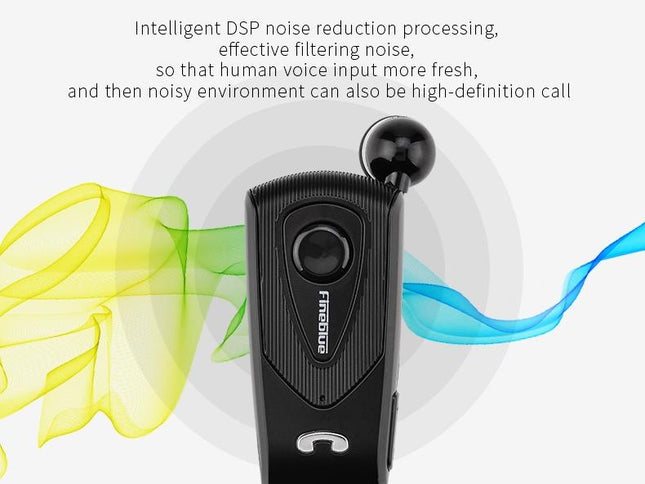 Retractable Bluetooth Headset With Caller Reminder And Anti-Theft Vibration-1915198280875249666