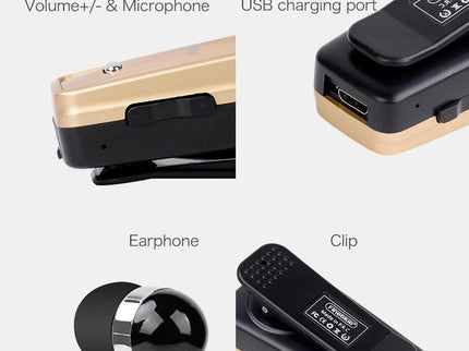 Retractable Bluetooth Headset With Caller Reminder And Anti-Theft Feature-1915198279986057222