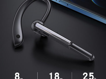 Wireless Bluetooth Earphone With Noise Cancelling And Mic - Black-1915196863846420483