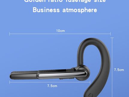 Wireless Bluetooth Earphone With Noise Cancelling And Mic - Black-1915196863846420484