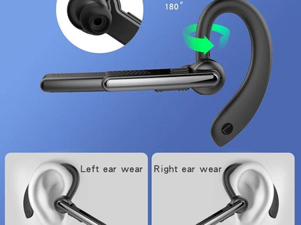 Wireless Bluetooth Earphone With Noise Cancelling And Mic - Black-1915196863846420485