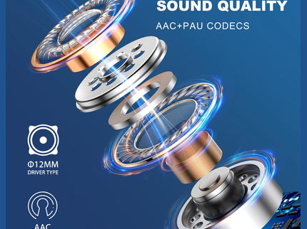 Waterproof T & G Wireless 9D Stereo Headphones With Led Charging Box-1915197883292979203
