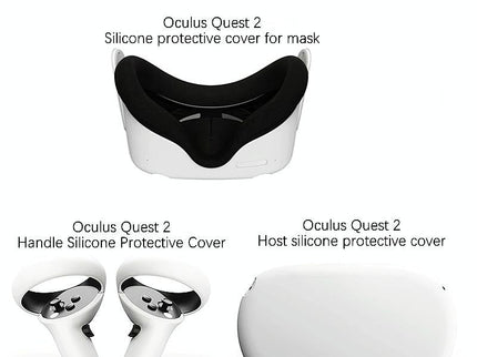 Silicone Cover For Oculus Quest 2 - Non-Slip-1915197752338419713
