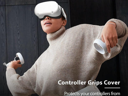 Silicone Cover For Oculus Quest 2 - Non-Slip-1915197752338419716