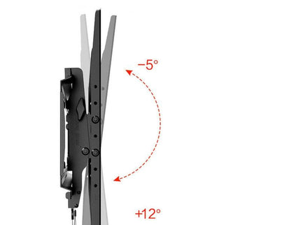 Adjustable Tilt Wall Mount For 55-85 Lcd Tv-1915197492736167940
