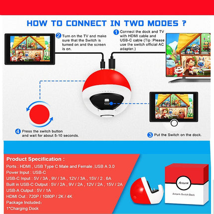 Nintendo Switch Hdmi Charger - Compact And Efficient-1915197281074810887