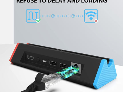 Nintendo Switch 4K Hdmi Adapter With 1000Mbs Lan-1915198013849079811