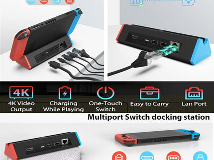 Nintendo Switch 4K Hdmi Adapter With 1000Mbs Lan-1915198013849079814