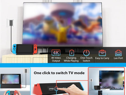 Nintendo Switch 4K Hdmi Adapter With 1000Mbs Lan-1915198013849079815