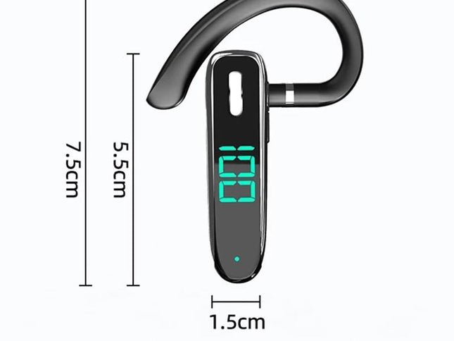 5.3 Bluetooth Business Ear-Hook Earphone With Mic - K50-1915197518589857793