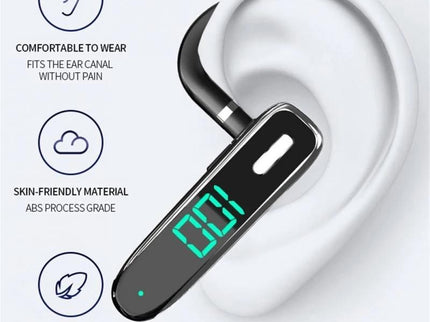 5.3 Bluetooth Business Ear-Hook Earphone With Mic - K50-1915197518589857794