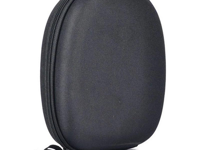 Round Zippered Headphone Storage Bag - Portable And Compact-1915197981846540289