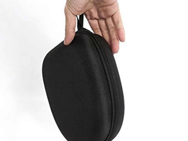 Round Zippered Headphone Storage Bag - Portable And Compact-1915197981846540290