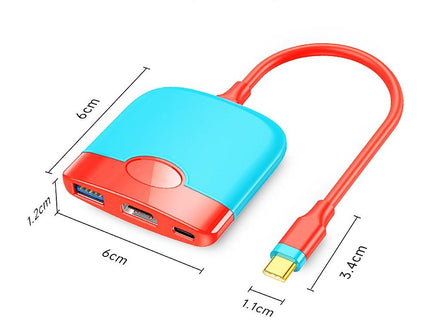 Nintendo Switch Portable 4K Screen Projector - Red-1915196867042480134