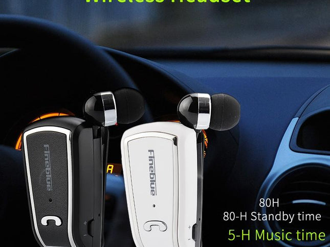 White Wireless Bluetooth Earbuds - Stereo Sound-1915198150939906049