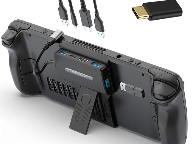 5-In-1 Docking Station For Steam Deck - 4K / 60Hz Support-1915197022705684481