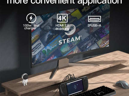 5-In-1 Docking Station For Steam Deck - 4K / 60Hz Support-1915197022705684485