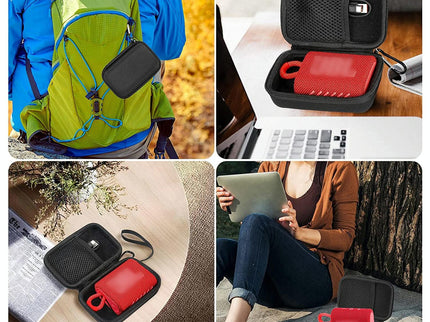 Portable Hard Shell Case For Jbl Go3 Speaker - Ideal For Outdoor Travel-1915197079458811909