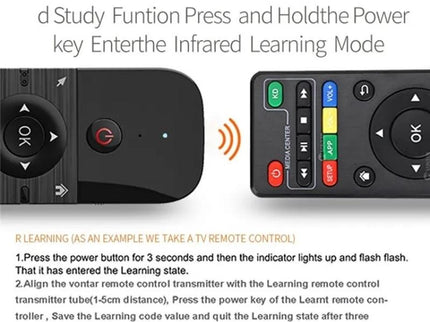 2.4G Wireless Smart Air Fly Mouse For M8 Tv Box - Remote Control Replacement-1915197204411322371