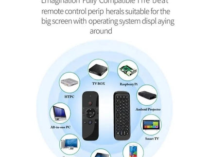 2.4G Wireless Smart Air Fly Mouse For M8 Tv Box - Remote Control Replacement-1915197204411322373