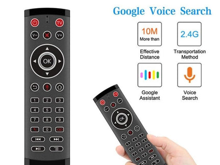 Smart Remote Control For Android Tv With Microphone And Air Mouse Function-1915198346159591425