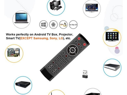 Smart Remote Control For Android Tv With Microphone And Air Mouse Function-1915198346159591427