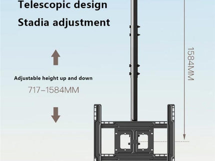Telescopic Tv Hanger For 32-65 Inch Lcd Ceiling Mount-1915197757950398469