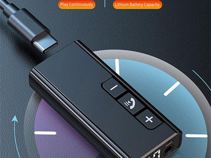 Wireless Car Bluetooth Hands-Free Call Adapter With Digital Display-1915198043829964807