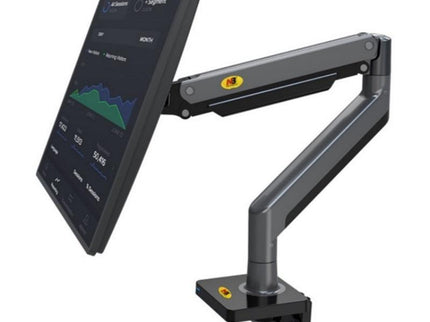 Adjustable Aluminum Monitor Holder - Rotatable 22-40 Inches-1915198054659657728