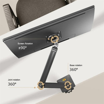 Adjustable Aluminum Monitor Holder - Rotatable 22-40 Inches-1964932323703132166