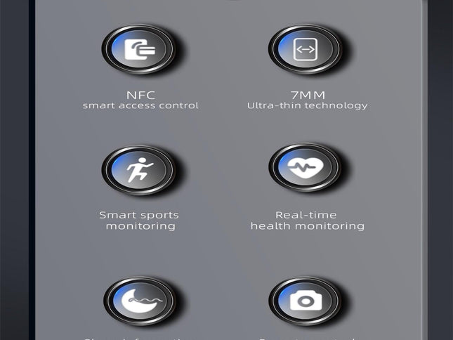 Smart Ring With Heart Rate Blood Oxygen Sleep Monitoring And Multiple Sports Modes - Black Size 9-1915196856862904322